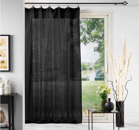 Κουρτίνα Linka Douceur d'intérieur - 140x240cm - Μαύρο