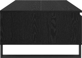 vidaXL Τραπεζάκι σαλονιού Μαύρη Οξυά 90 x 60 x 35 cm