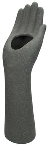 Βάζο ArteLibre Χειροποίητο Γκρι Κεραμικό 14.3x10.7x38.5cm-05153758