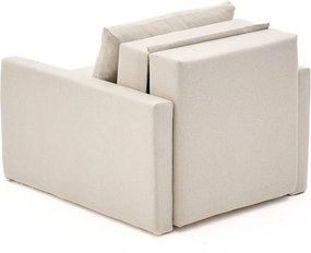 Πολυθρόνα-Κρεβάτι Κρέμα SAROS 110x86x72