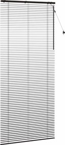 vidaXL Βενετσιάνικη Σκίαση Σκούρο Καφέ 100 x 250 cm 35 mm