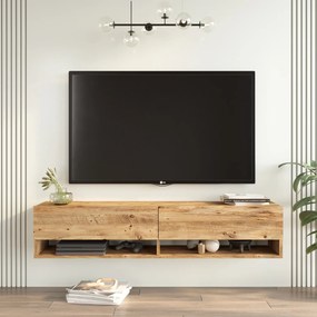Έπιπλο τηλεόρασης Solva πεύκο μοριοσανίδα 140x31x29εκ
