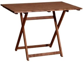 Τραπέζι Πτυσσόμενο North 899-123-006 80x60x71cm Walnut
