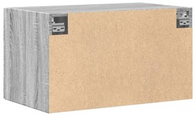 vidaXL Ντουλάπι Τοίχου Γκρι Sonoma 70x42,5x40 εκ. Επεξεργασμένο Ξύλο