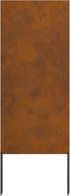 vidaXL Οθόνη Ιδιωτικότητας Κήπου Σκ rusty 50 x 140 εκ