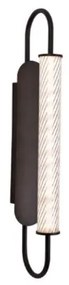 Απλίκα Φωτιστικό Τοίχου LED 12W 3CCT InLight-43056-Black-Μαύρο 43056-Black