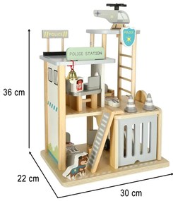 Ξύλινο Αστυνομικό Τμήμα KX3773 IKONKA