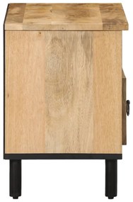 vidaXL Έπιπλο Τηλεόρασης 80 x 33 x 46 εκ. από Μασίφ Ξύλο Μάνγκο