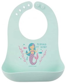 Σαλιάρα Stephen Joseph σιλικόνης Mermaid