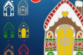 Intra απο ξύλο plywood 3mm-4mm πάχος 3D Χριστουγεννιάτικο στολίδι Δίασταση 2400x3000 cm INTRAFABR-86491337