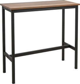 Τραπέζι Μπαρ Μαύρο GEFIMON 100x40x90