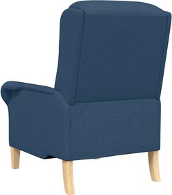 vidaXL Πολυθρόνα Μπλε 76 x 94 x 102 εκ. ύφασμα