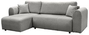 Γωνιακός Καναπές Fiesta Fylliana Γκρί 265x165x95 εκ. 265x165x95 εκ.