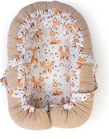 Φωλιά Ύπνου Dimcol Cute Fox 02 White - Beige