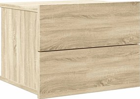 vidaXL Κομοδίνο Χρώμα Sonoma Δρυς 40 x 30 x 30 εκ. από Μοριοσανίδα