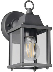 Φωτιστικό Τοίχου - Απλίκα Mirande 262260142 11,5x14,5x22,5cm 1xE27 40W Anthracite Trio Lighting