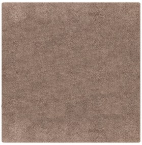 vidaXL Χαλιά Σαγκί Υψηλής Πυκνότητας Καφέ 120x120 εκ. PP