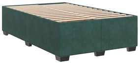 ΚΡΕΒΑΤΙ BOXSPRING ΜΕ ΣΤΡΩΜΑ ΣΚΟΥΡΟ ΠΡΑΣΙΝΟ 120X190ΕΚ. ΒΕΛΟΥΔΙΝΟ 3293173