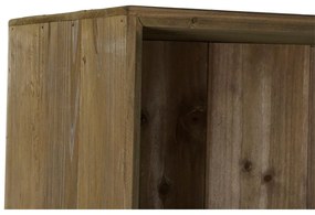 Ντουλάπι DKD Home Decor Μαύρο Ξύλο Μέταλλο Κρυστάλλινο (70 x 34.5 x 160 cm)