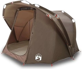 vidaXL Σκηνή Ψαρέματος 4 Ατόμων Αδιάβροχη Καφέ