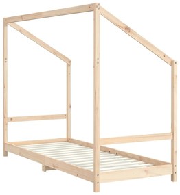 vidaXL Πλαίσιο Παιδικού Κρεβατιού 2x(80x200) εκ. από Μασίφ Ξύλο Πεύκου
