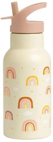 Παγούρι 350ml Με Καλαμάκι Α Little Lovely Company Rainbows