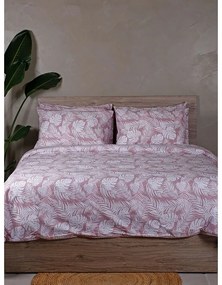 Σετ Σεντόνια Cotton Feelings 2038 Pink Υπέρδιπλο με λάστιχο (170x205+30)