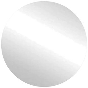 Καθρέπτης Μπάνιου Με Φως Led 11-0550 Φ80x5cm Clear Glass