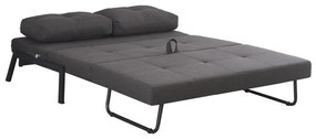 Καναπές - Kρεβάτι Hafrene Ύφασμα Ανθρακί 151x94x71 εκ. 151x94x71 εκ.