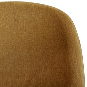 Καρέκλα τραπεζαρίας New Bella Fylliana Ύφασμα Tobacco χρώμα 48x56x85εκ. 2αδα 48x56x85 εκ.