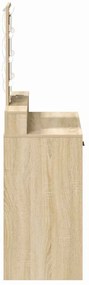 vidaXL Τραπέζι περιποίησης Καφέ 79 x 41 x 140 εκ. Επεξεργασμένο ξύλο