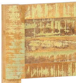 Πλαίσιο Κρεβατιού 200 x 200 εκ. από Μασίφ Ανακυκλωμένο Ξύλο - Καφέ