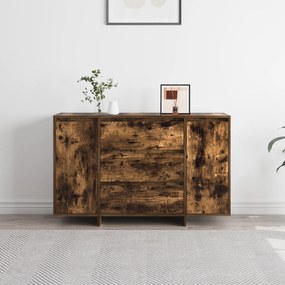 vidaXL Μπουφέ Καπνιστού Δρυός 120x41x75 εκ. Επεξεργασμένο Ξύλο