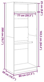 ΝΤΟΥΛΑΠΑ ΚΑΦΕ ΔΡΥΣ 80X50X200 ΕΚ. ΑΠΟ ΕΠΕΞΕΡΓΑΣΜΕΝΟ ΞΥΛΟ 3307798