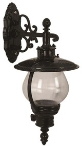 Φωτιστικό Τοίχου - Απλίκα 685AVN1346 29x25x56cm E27 40W Black Opviq