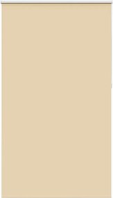 vidaXL Roller Blind Blackout Μπεζ 130x210 cm Πλάτος υφάσματος 126,6cm