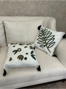 Stewehome Σετ 2 τεμαχίων μαξιλαροθήκες με κέντημα 43x43 cm