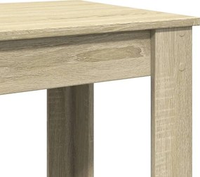 vidaXL Τραπέζι Μπαρ Sonoma Δρυς 51x50x103,5 εκ. Επεξ. Ξύλο