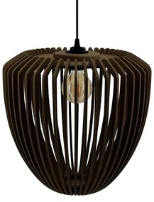 Καπέλο Φωτιστικού/Αμπαζούρ Clava 2243 Φ38x39cm 1xE27 15W Dark Oak Umage