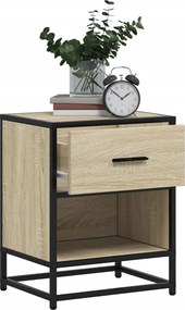 vidaXL Κομοδίνα Sonoma Δρυς 40x31x50 εκ. Επεξεργασμένο Ξύλο