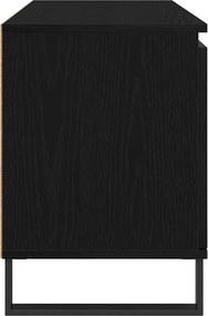 vidaXL Ντουλάπι TV 104 x 35 x 50 εκ. Μαύρη Οξυά Επεξεργασμένο Ξύλο