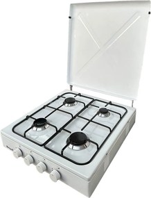 ROYAL OC-39W 4 GAS WHITE Επιτραπέζια Εστία