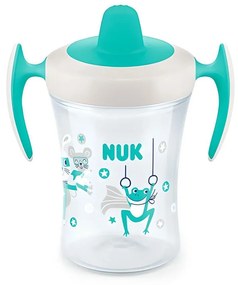 Ποτηράκι Παιδικό Evolution Trainer 10751140 Με Λαβές 230ml 6 Μηνών+ Green Nuk 230ml Πλαστικό