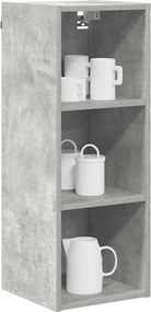 vidaXL Κρεμαστό ντουλάπι Σκυρόδεμα Γκρι 30 x 29,5 x 80 εκ.