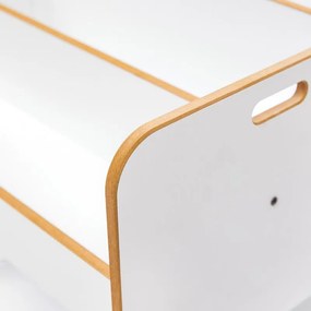 Ραφιέρα Dovere λευκό mdf 56x34x55εκ 56x34x55 εκ.