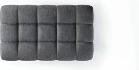 Πουφ Valer/ χωρίς αποθηκευτικό χώρο/ Γκρι/ 98x44x60/ BOG099