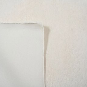Χαλί Γούνινο (190x275) Polcarpet Rabbit Fur Foam White