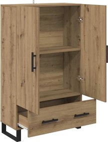 vidaXL Highboard Artisan Oak 69,5 x 30 x 115 εκ Επεξεργασμένο ξύλο