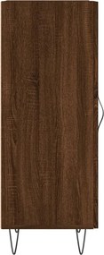 vidaXL Ντουλάπι Καφέ Δρυς 34,5 x 34 x 90 εκ. Επεξεργασμένο Ξύλο