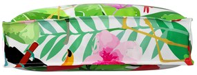 vidaXL Μαξιλαράκι Πλάτης Tropic Jungle 60x40x12 εκ. Από Oxford Fabric